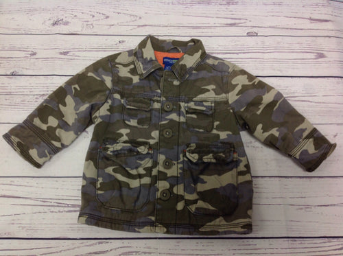 Genuine Kids OLIVE PRINT Jacket