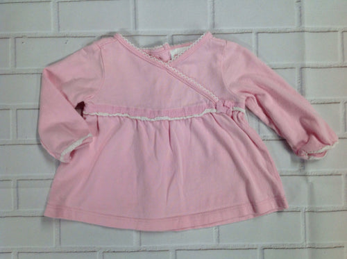 Genuine Kids Pink & White Top