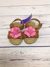Genuine Kids Tan & Pink Sandals