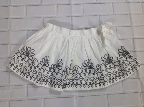 Genuine Kids WHITE & BLACK Skirt