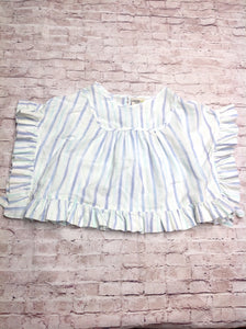 Genuine Kids WHITE & BLUE Top