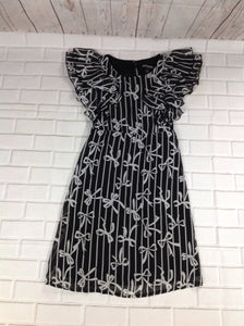George Black Print Dress