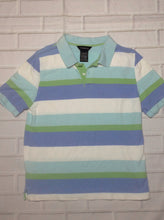 George Light blue & purple Stripe Top