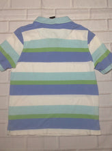 George Light blue & purple Stripe Top