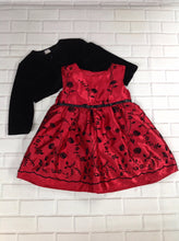 George Red & Black Dress