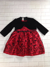 George Red & Black Dress