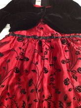 George Red & Black Dress