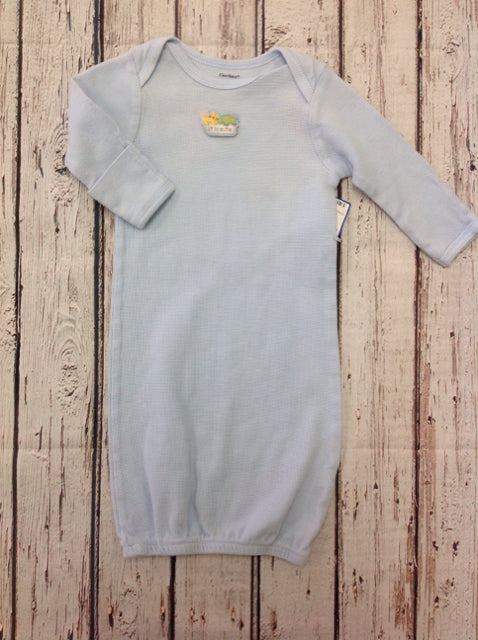 Gerber Blue Print Gown