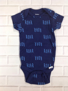 Gerber Navy Print Onesie