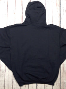 Gildan Black & White PULLOVER HOODIE Top