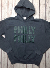 Gildan Gray & Green PULLOVER HOODIE Sweatshirt