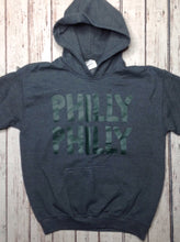 Gildan Gray & Green PULLOVER HOODIE Sweatshirt