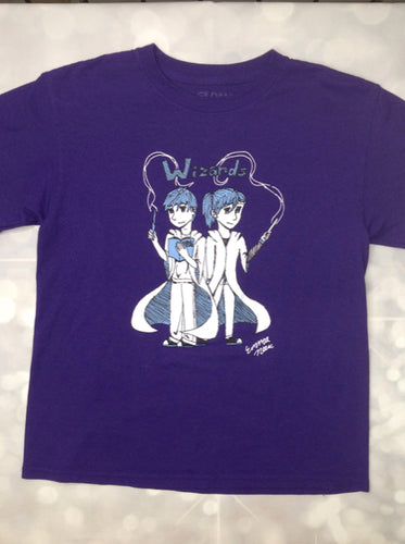 Gildan Purple Print Top