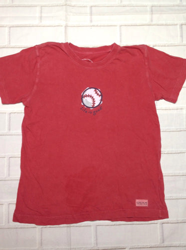 Good Kids Red & White Baseball Top