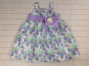 Goodlad Purple Print Floral Dress