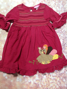 Goodlad Red & Pink Turkey Dress