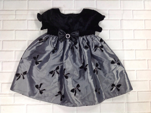Goodlad Silver & Black Dress