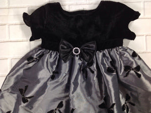 Goodlad Silver & Black Dress
