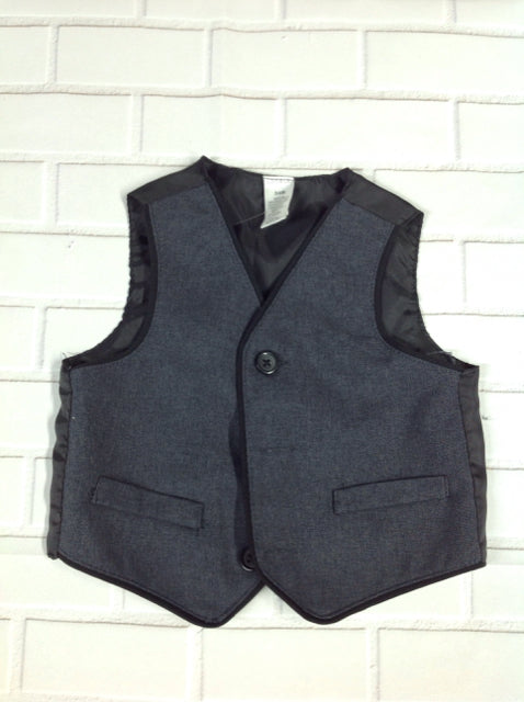 Gray & Black Vest