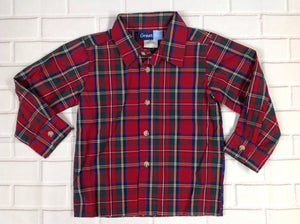 Great Guy Red Print Top