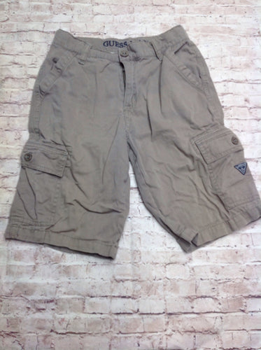 Guess Gray Logo Shorts