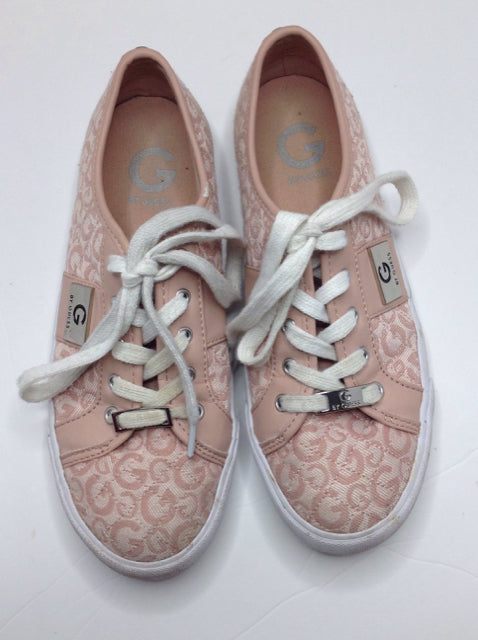 legeplads Hejse ketcher Guess Pink YG Footwear Sneakers – Tomorrow's Child Resale