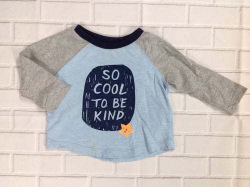 Gymboree BLUE & GRAY Top