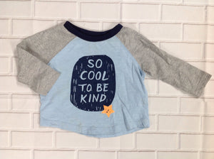 Gymboree BLUE & GRAY Top