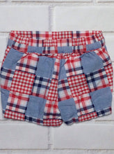 Gymboree Baby Blue & Red Shorts