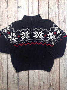 Gymboree Black & Red Sweater