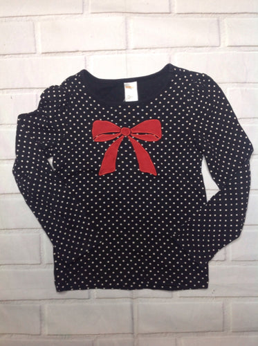 Gymboree Black Print Top