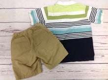 Gymboree Blue & Green Stripe 2 pc set