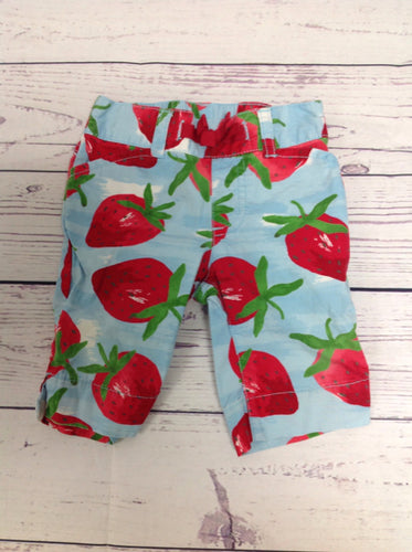 Gymboree Blue Print Capris