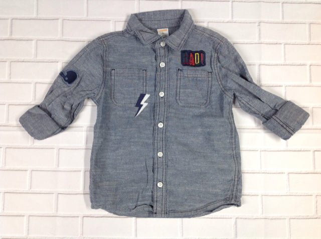 Gymboree Blue rad Top