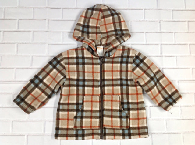Gymboree Brown Plaid Top