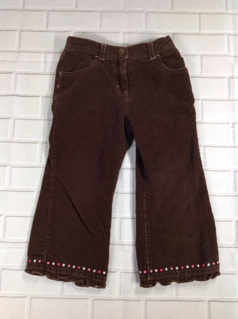 Gymboree Brown Print Dots Pants