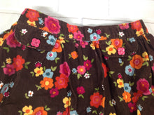 Gymboree Brown Print Floral Skirt