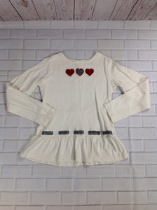 Gymboree CREAM PRINT Top