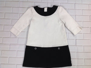 Gymboree Cream & Black Dress