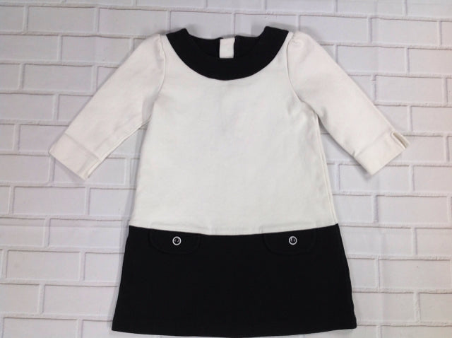 Gymboree Cream & Black Dress