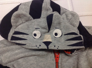 Gymboree GRAY & NAVY Top