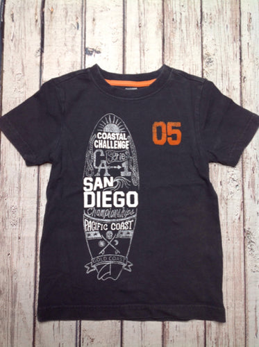 Gymboree GRAY & ORANGE Top