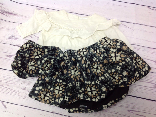 Gymboree GRAY PRINT 2 pc