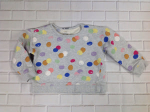 Gymboree GRAY PRINT Polka Dot Top