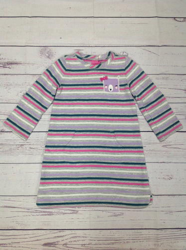 Gymboree GRAY PRINT Stripe Dress