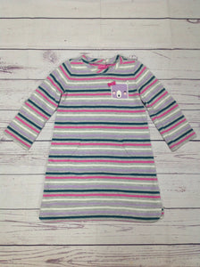 Gymboree GRAY PRINT Stripe Dress