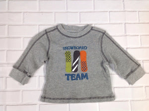 Gymboree GRAY PRINT Top