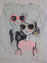 Gymboree GRAY PRINT Top