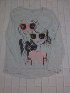 Gymboree GRAY PRINT Top