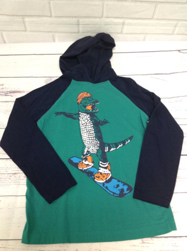 Gymboree GREEN & NAVY Dinosaur Top